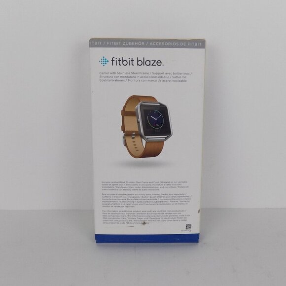 Fitbit Blaze Band & Frame Leather Accessory Size Small - Picture 2 of 8